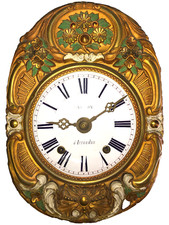 Mouvement comtoise polychrome Lamamy Issoudun