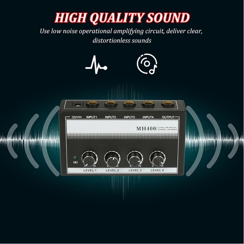 Mini audio mixer channel - audio,