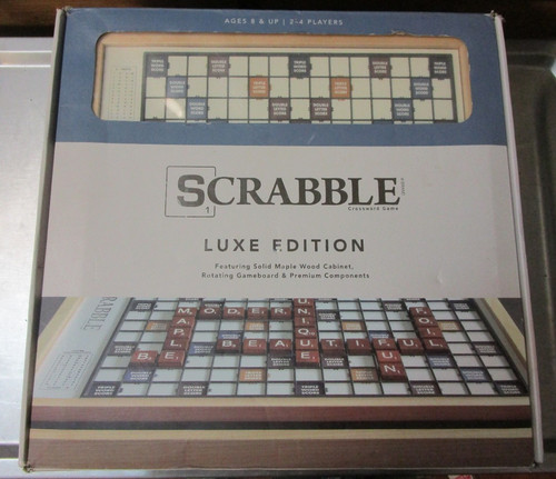 Scrabble luxe edition slight - scrabble, (
