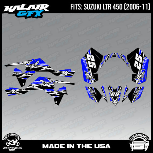 Graphics kit for suzuki atv - kit,
