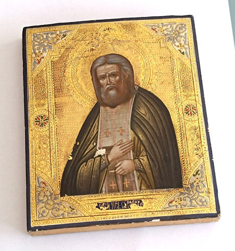 Icône orthodoxe russe saint - icône,