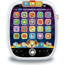 Tablette VTECH BABY Lumi des Découvertes Blanche - Jouet tactile et lumineux ...