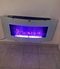 Cheminée électrique Led