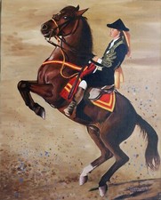 TABLEAU DE PEINTURE A L'HUILE