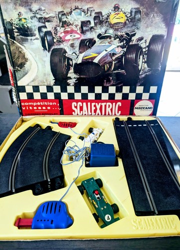 Ancien coffret scalextric - ancien,