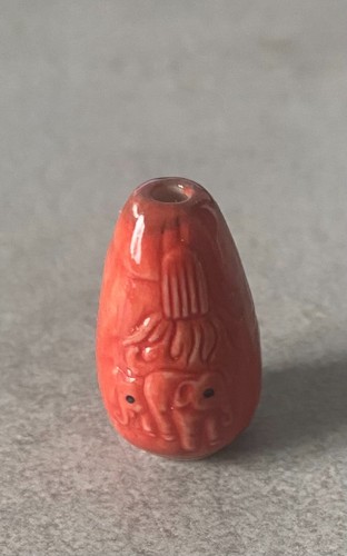 Feve vase asiatique - feve, elephant