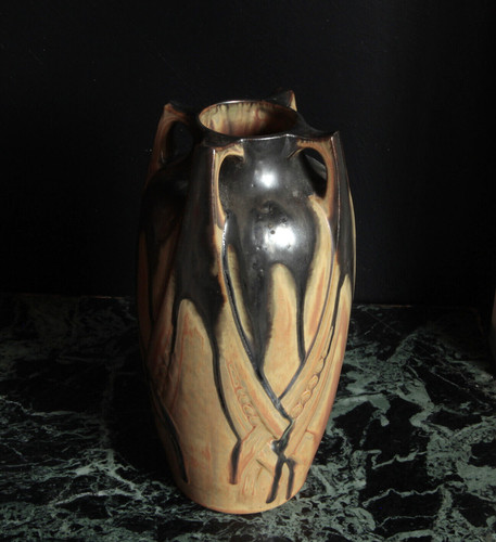 Vase art nouveau céramique - vase,