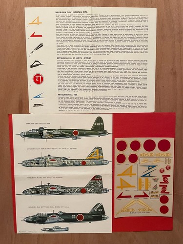 Esci decals japon - 1/72,