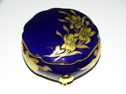 Boite bonbonniere porcelaine - -boite,