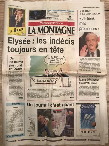Journal montagne - journal,