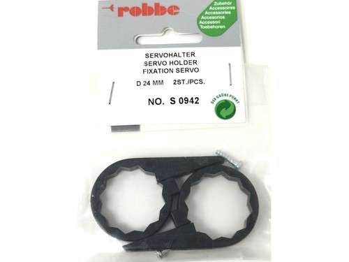 Support servo robbe d24mm - de,