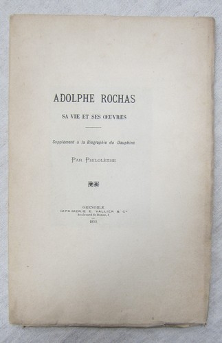 1893 adolphe rochas vie et - sa,