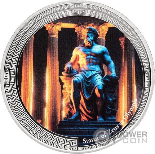 Statue zeus olympia - statue,