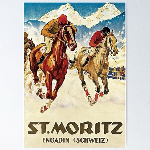 Affiche poster équitation - poster,