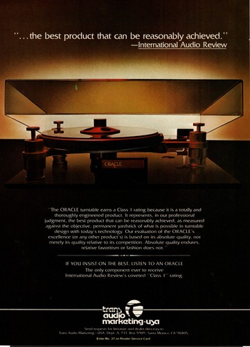 Oracle turntable original - -,