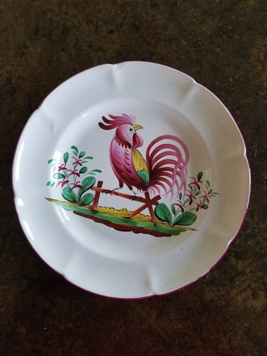 Assiette plate clément coq - plate, st