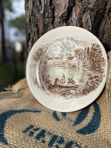 Assiette anciennes johnson - assiette,