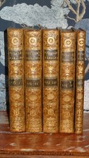 VOYAGE DU JEUNE ANACHARSIS EN GRÈCE -1788 -ÉDITION ORIGINALE - 4 VOLUMES + ATLAS