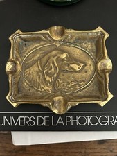 Cendrier En Bronze Chien De Chasse 