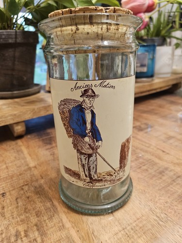 Bocal verre avec bouchon - en,