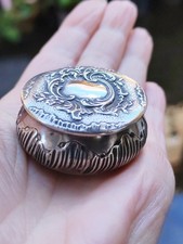 Poudrier argent petite - argent, ou