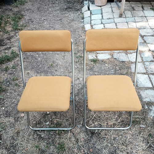 Vintage chaises pliantes - chaises,