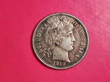 Etats Unis  1 Dime 1912 Argent