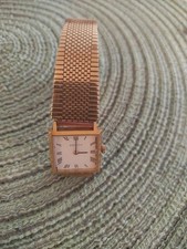 MONTRE ZENITH FEMME PLAQUEE OR MECANIQUE 