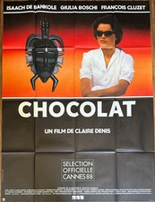 Affiche cinéma chocolat - affiche,