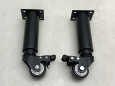 Pied de meuble réglable avec rouleau, pied de meuble réglable en hauteur...