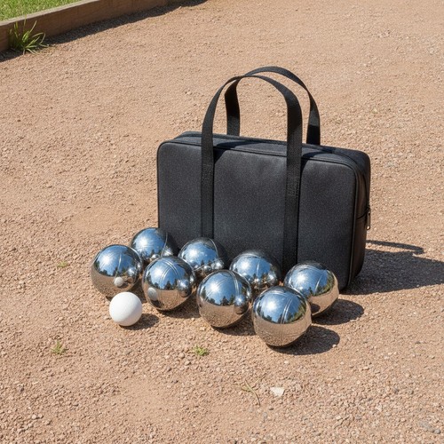 Petanque boules set polished - petanque,