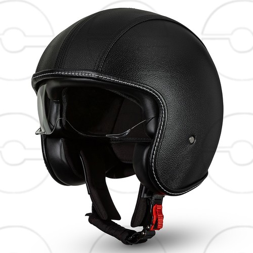 Casque cruizer vintage cuir - en,