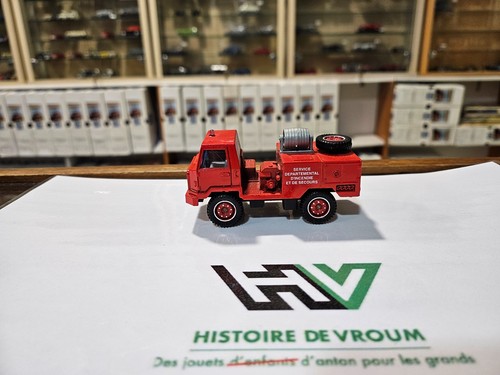 Camion pompier berliet camiva - camion,