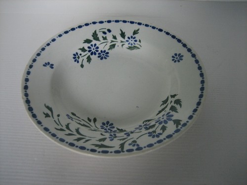 Ancienne assiette creuse gien - creuse,