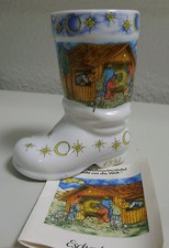 Weihnachtssiefel Porcelaine