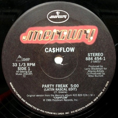 Cashflow party freak single - cashflow,