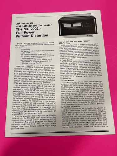 Mcintosh mc2002 brochure - mc2002,