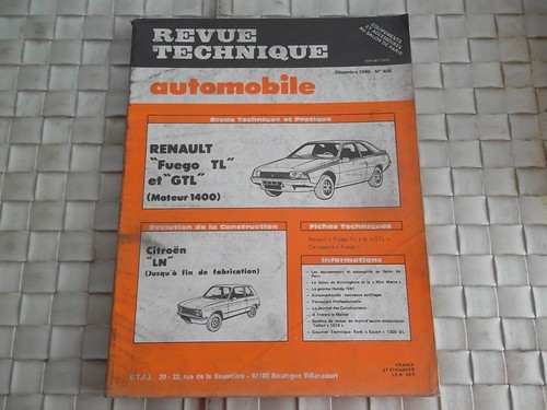 Revue technique renault - revue,
