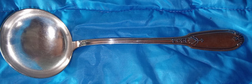 Louche métal argenté f - louche, a