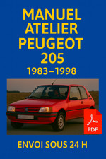 Manuel atelier peugeot 205 - atelier,