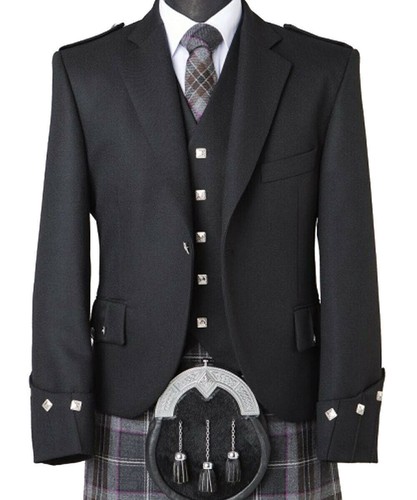 Homme argile kilt veste 5 - homme,