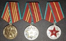 Lot de 3 Médailles Russe pour