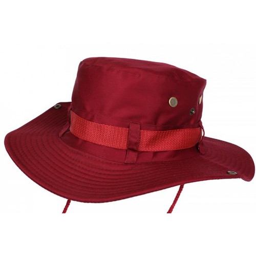Chapeau bob safari bordeaux - safari,