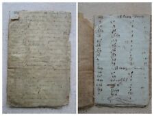 Livret MS XVIII° d'un élève