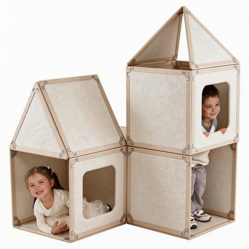Piece magnetic fort - 16-piece,