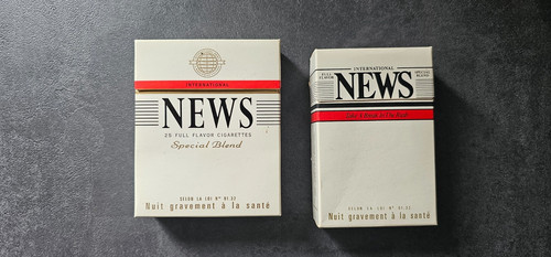 Lot paquets cigarettes vide - lot,