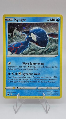 Kyogre 036 159 crown - kyogre,