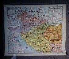 Carte Affiche scolaire Vidal