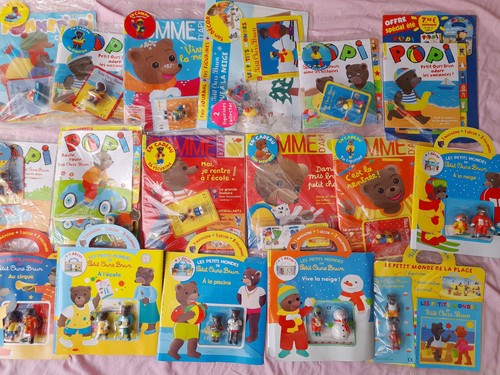 Magazine petit ours - magazine, brun