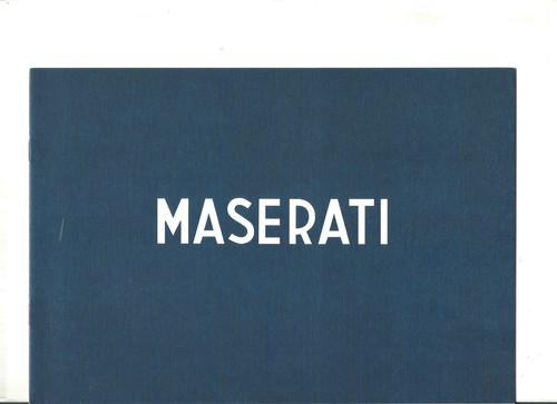 Maserati 3200 - 3200, +